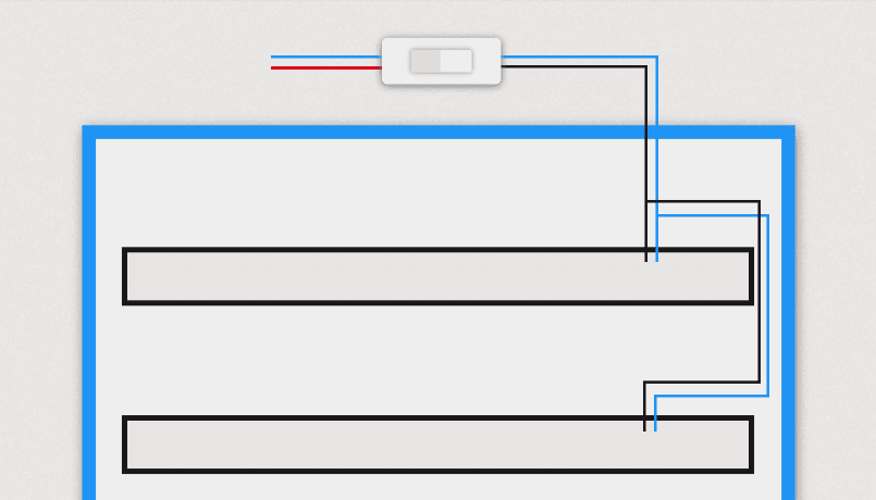 Boite a lumiere connecter des luminaires