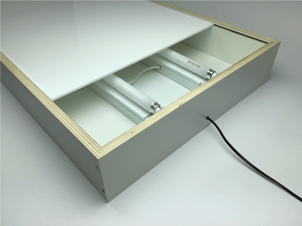 DIY boite a lumiere acrylique