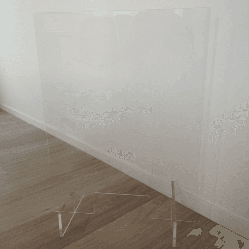 Ecran de protection en plexiglass standard