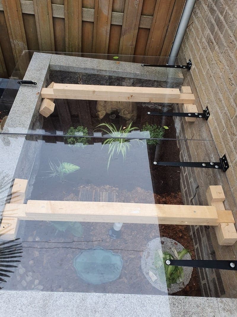 Enclos pour tortues hermann l'extérieur plexiglass