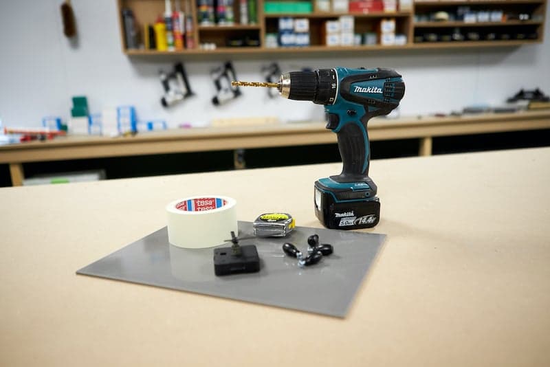 Fabriquer un porte-cles mural necessites