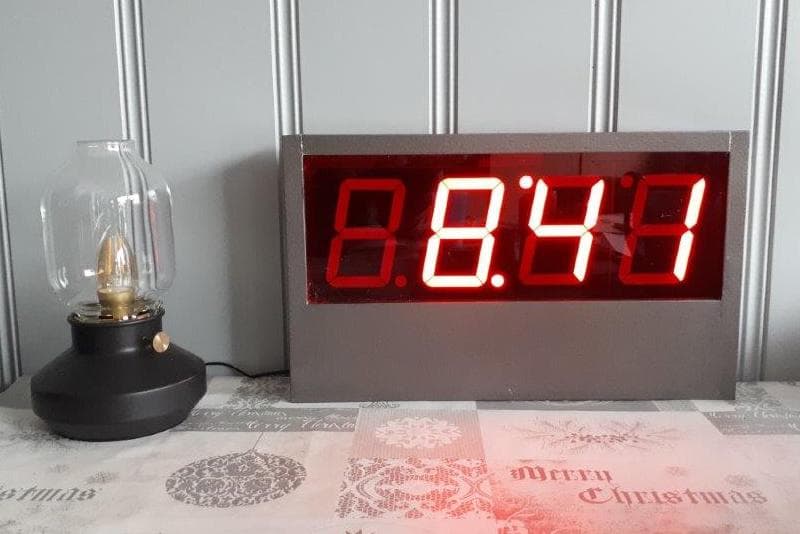 Fabriquer une horloge digitale