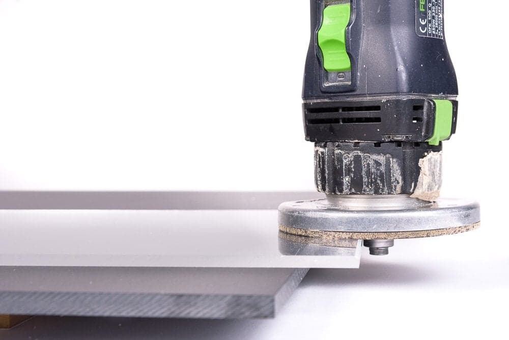 Fraisage du plexiglass etape 2