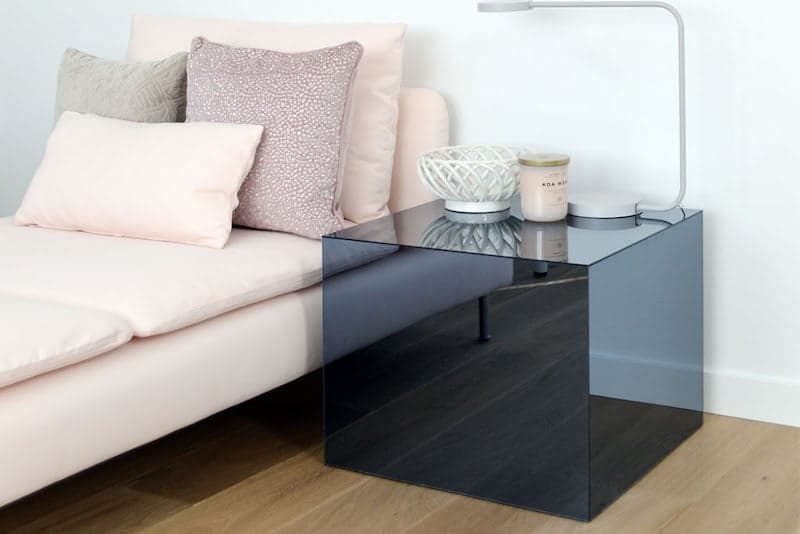 Ikea hack lack table en plexiglas