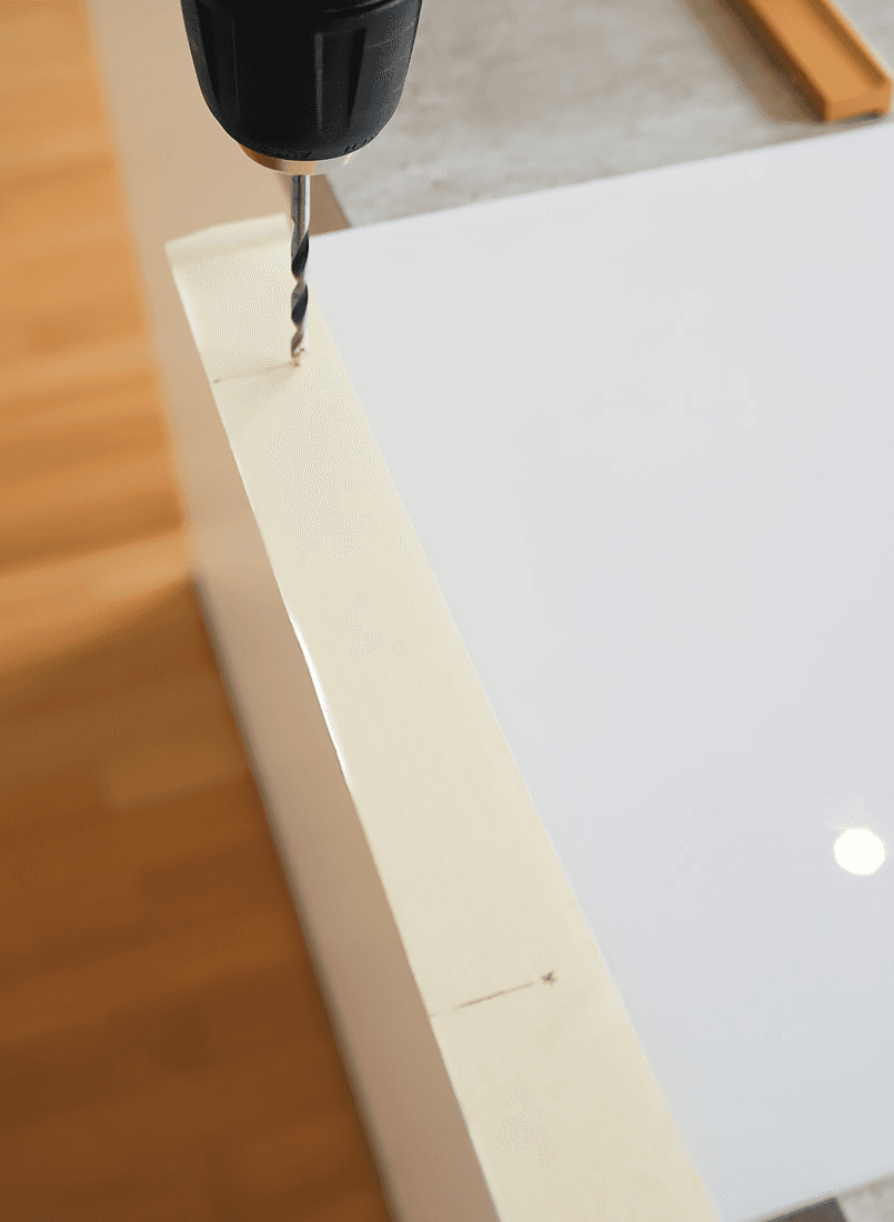 Plateau en plexiglass - percez les trous