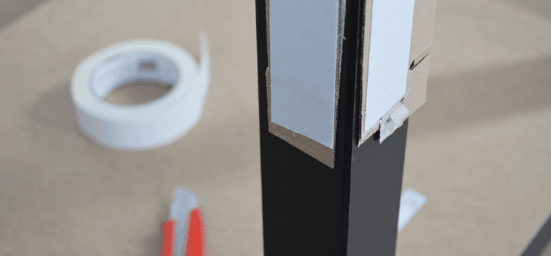 Table en plexiglass etape 5