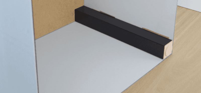 Table en plexiglass etape 9