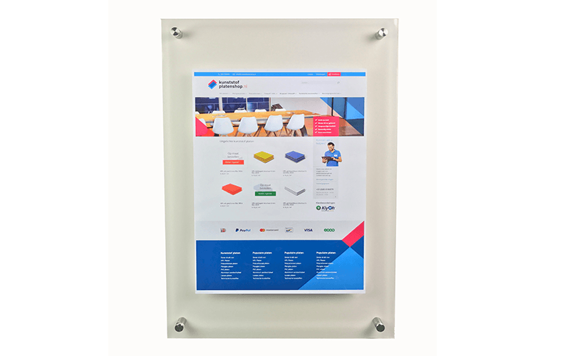 Comment fabriquer un cadre flottant en acrylique ?