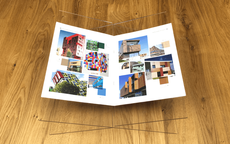 créer un support de livre en plexiglass