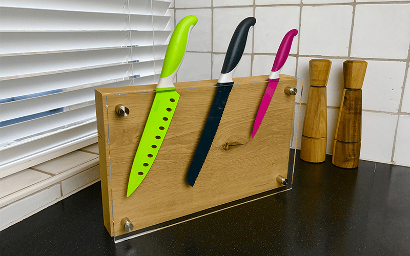 Fabriquer un support de couteaux de cuisine