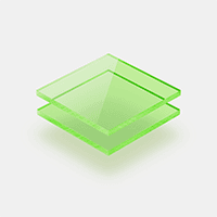 Plexiglass fluorescent
