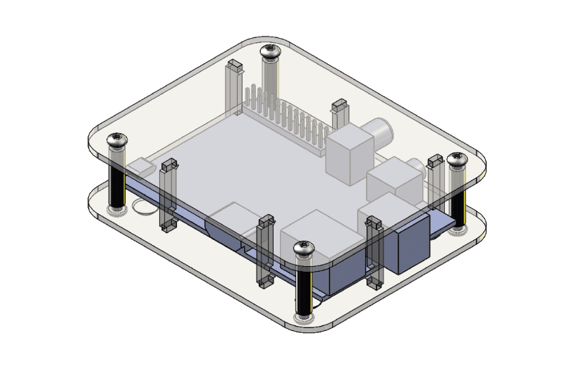 étui Raspberry Pi