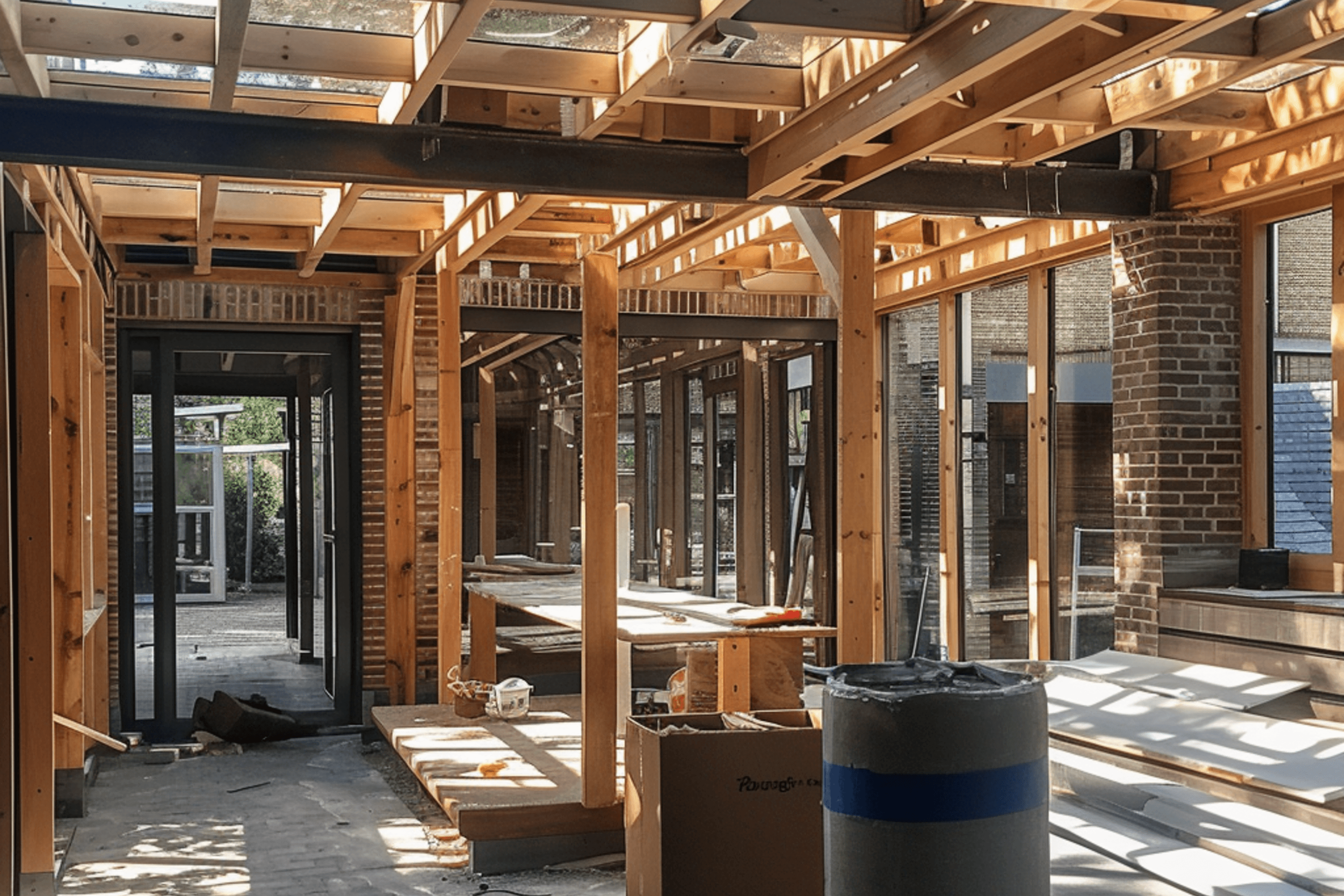 overkapping-maken-constructie