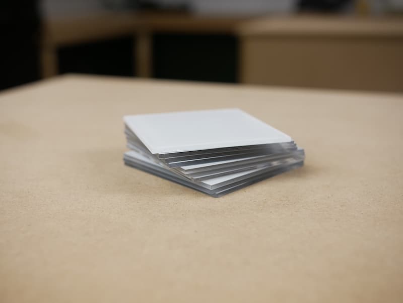 sous-verres acrylique