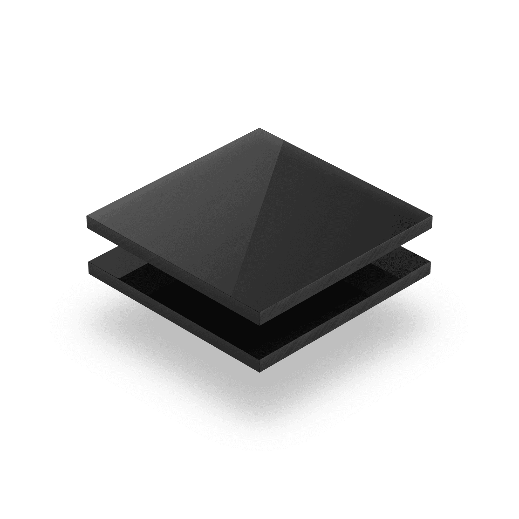 Plaque Plexiglass noir