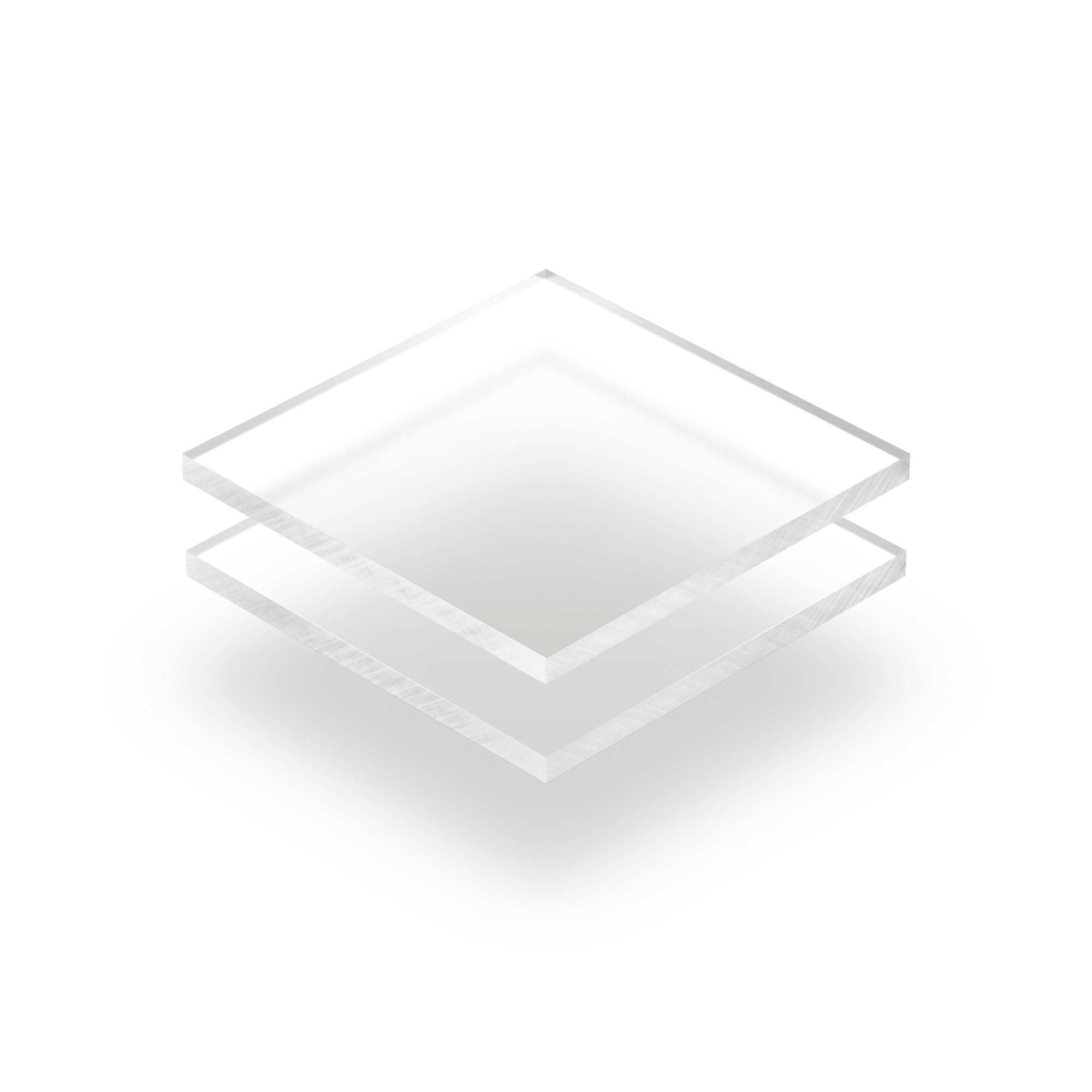 Plaque plexiglass givré