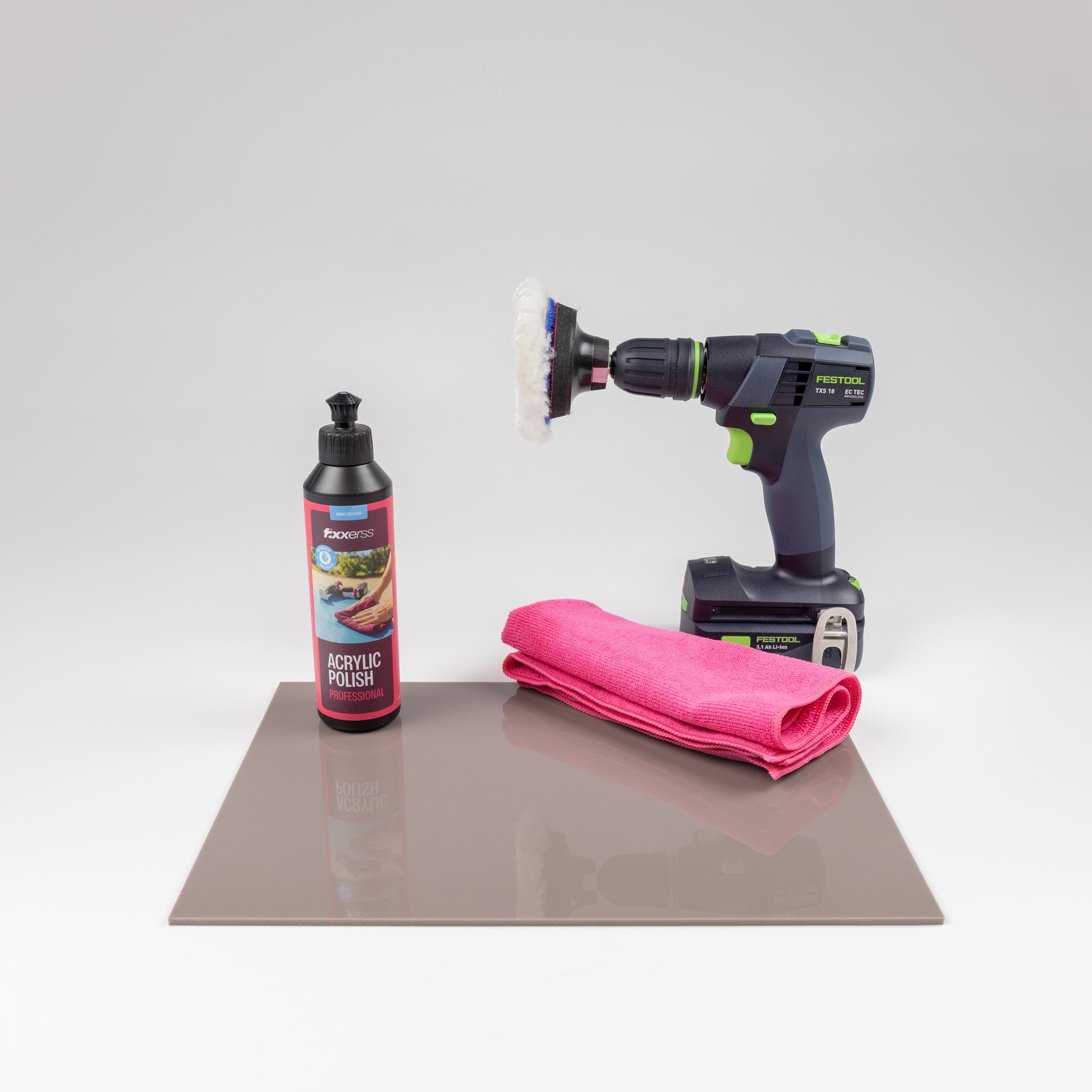 215_Fixxerss Kit de polissage acrylique Basic