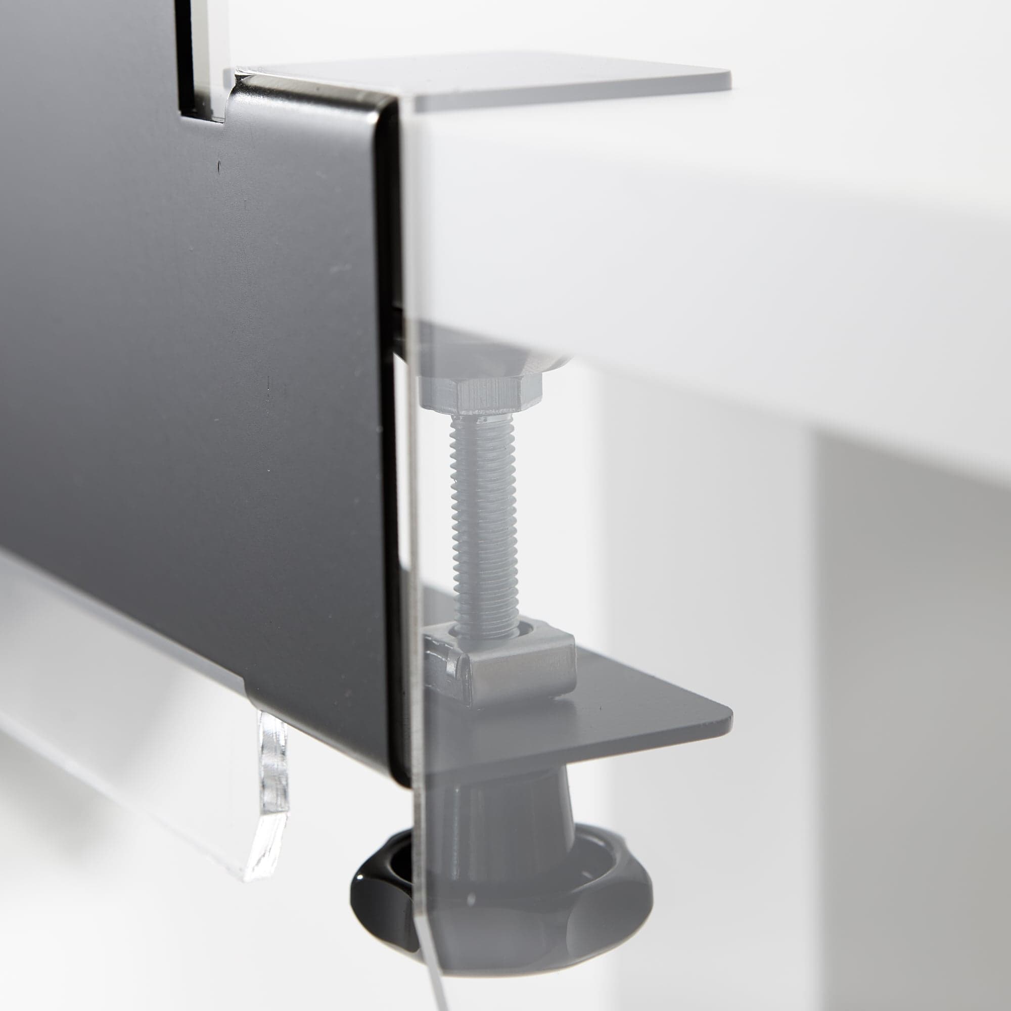 Pince de table pour plaques plexiglass