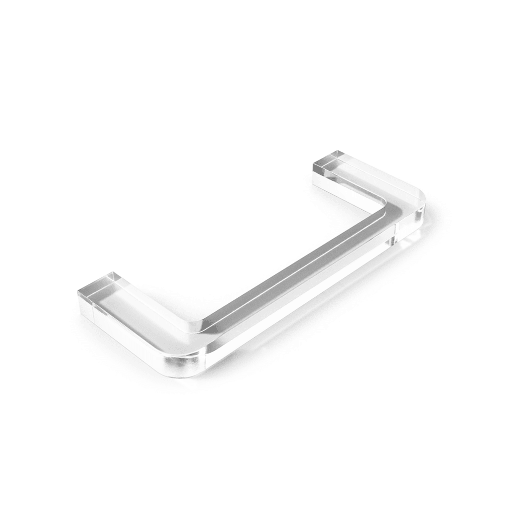 Plexiglas handvat