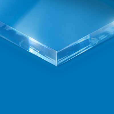Plaque plexiglass transparent coulé 10mm