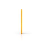 Plaque plexiglass jaune fluorescent