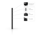 Plaque plexiglass noir extrudé - Specifications