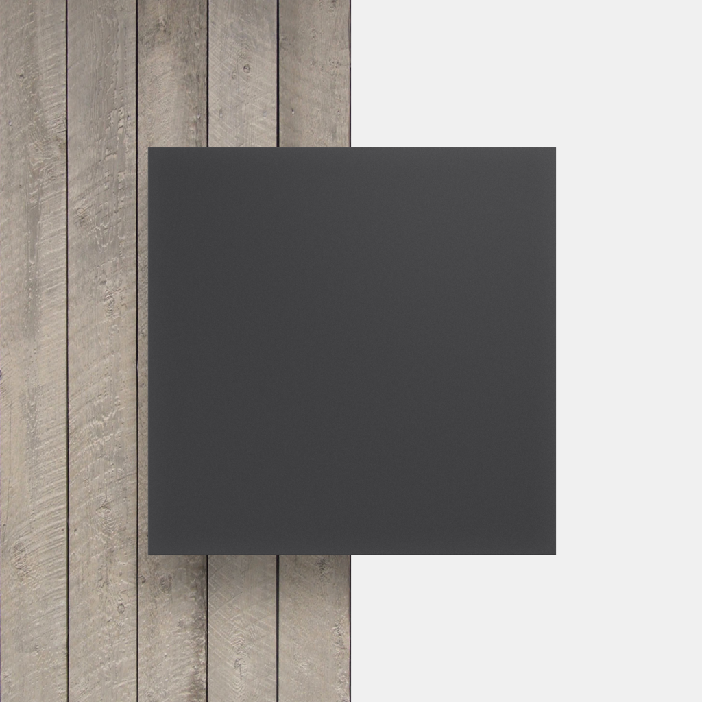 Plaque plexiglass satiné anthracite