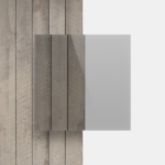 Plaque plexiglass teinté gris