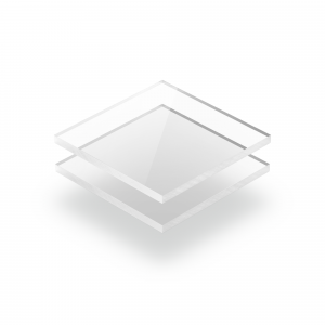 Plaque plexiglass transparent coulé