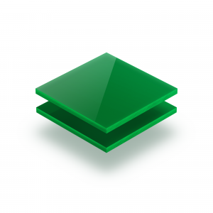 Plaque plexiglass vert opale 3mm