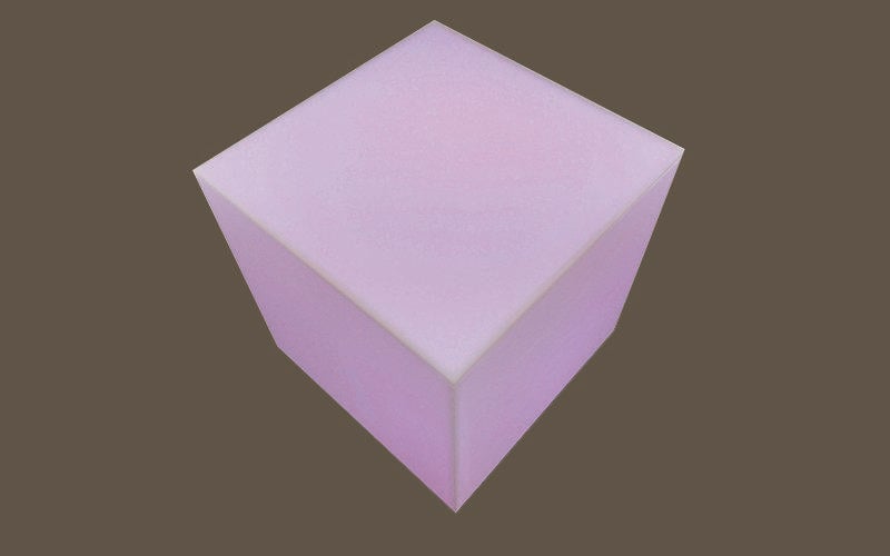 Cube lumineux à faire soi-même lumière colorée