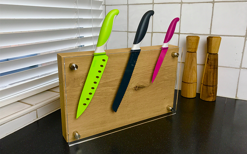 Fabriquer un support de couteaux de cuisine