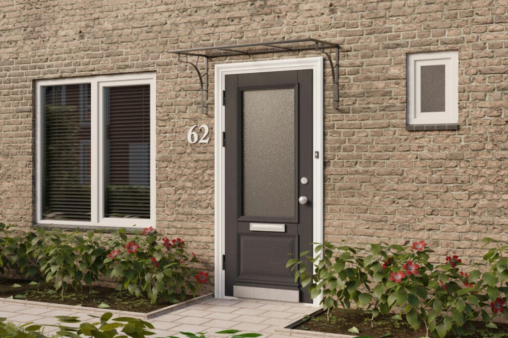 Marquise de porte en plastique | Entièrement sur mesure