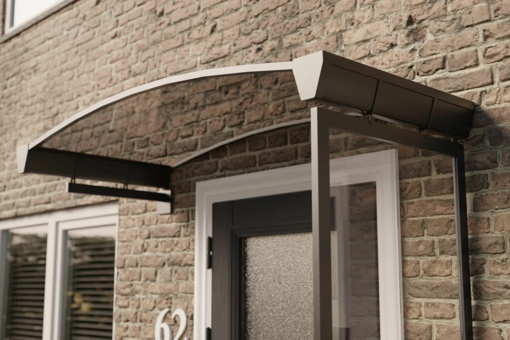 Marquise de porte en plastique | Entièrement sur mesure